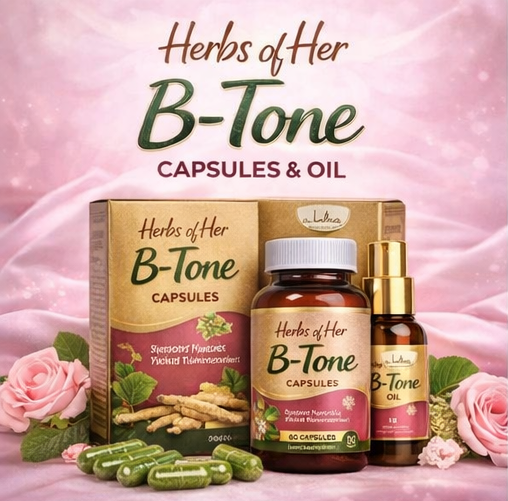 Herbs of Her B-Tone Capsules & Oil