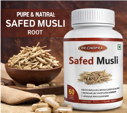 SAFED MUSLI CAPSULES (60 capsule)