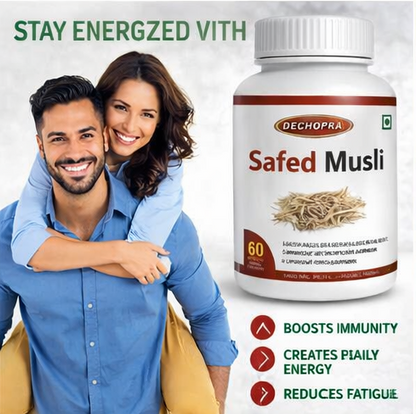 SAFED MUSLI CAPSULES (60 capsule)