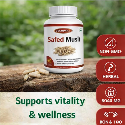 SAFED MUSLI CAPSULES (60 capsule)