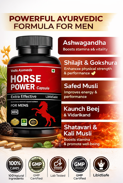 HORSE POWER CAPSULE (60 Capsule)