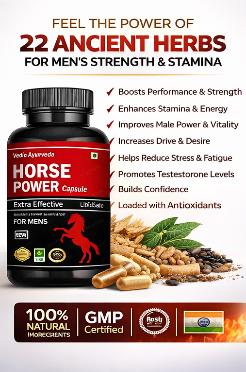 HORSE POWER CAPSULE (60 Capsule)
