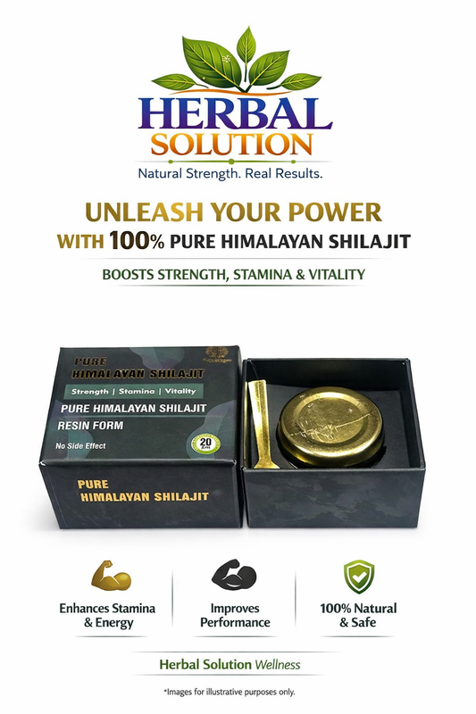 PURE HIMALAYAN SHILAJIT RESIN – 20 GM**