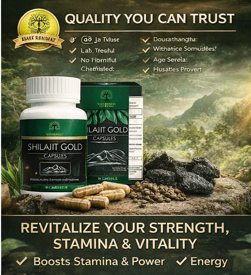 NatureMeds Ayurveda Shilajit Gold Capsules (30 capsule)