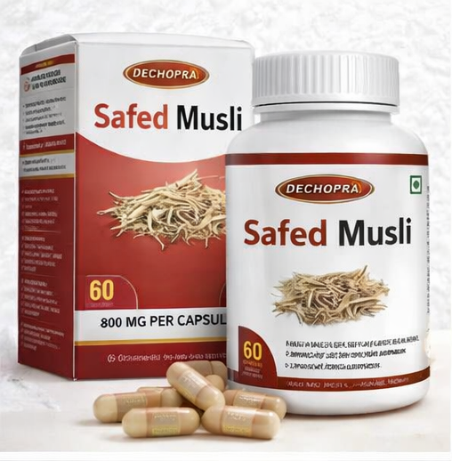 SAFED MUSLI CAPSULES (60 capsule)