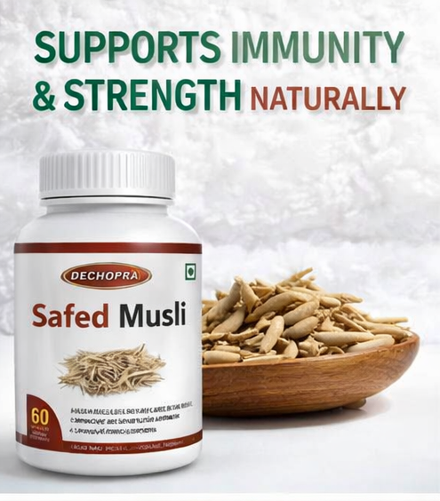 SAFED MUSLI CAPSULES (60 capsule)