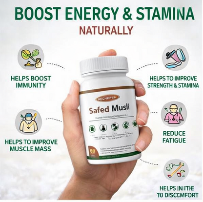 SAFED MUSLI CAPSULES (60 capsule)